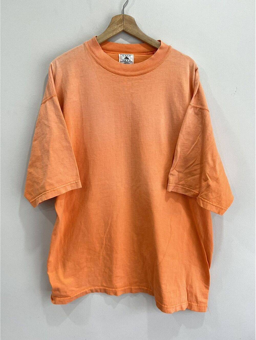 Vintage Galt Sand 90s Blank Tee Shirt Sun Faded